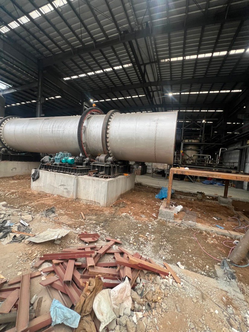 Rotary Drum &mdash; Twin-Section Assembly &mdash; FTP site work, Erode